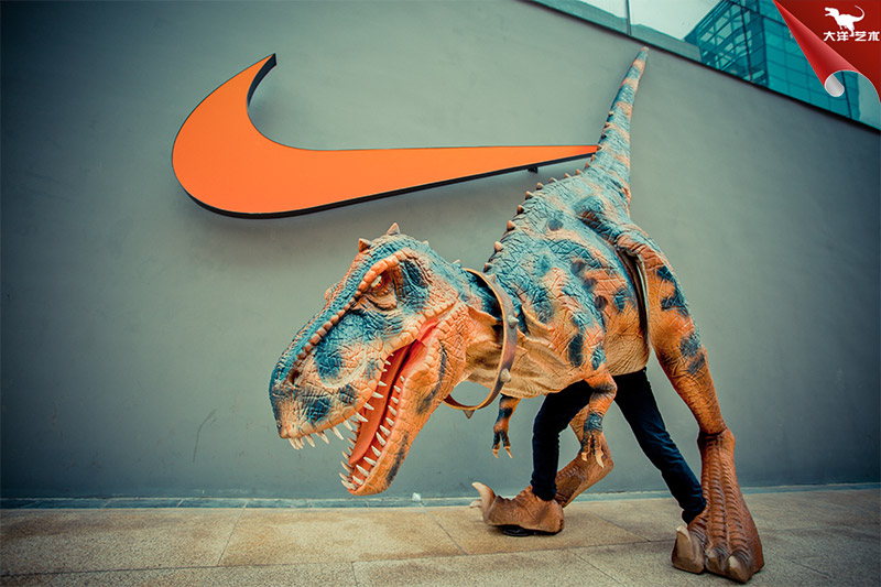 仿真恐龍皮套，恐龍服，恐龍衣服，恐龍服裝，恐龍表演服