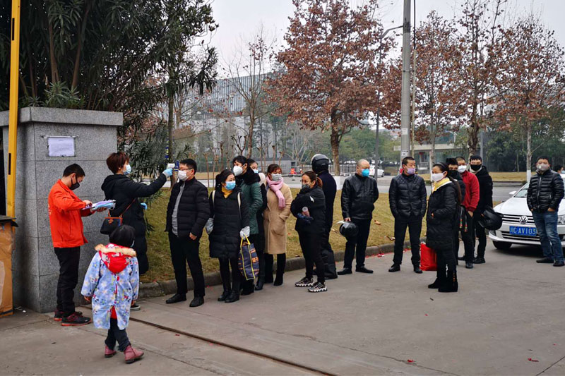 自貢大洋藝術(shù)開工戰(zhàn)“疫”，共克時艱！