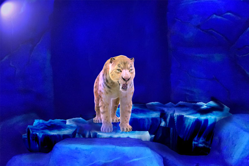 仿真動(dòng)物-劍齒虎