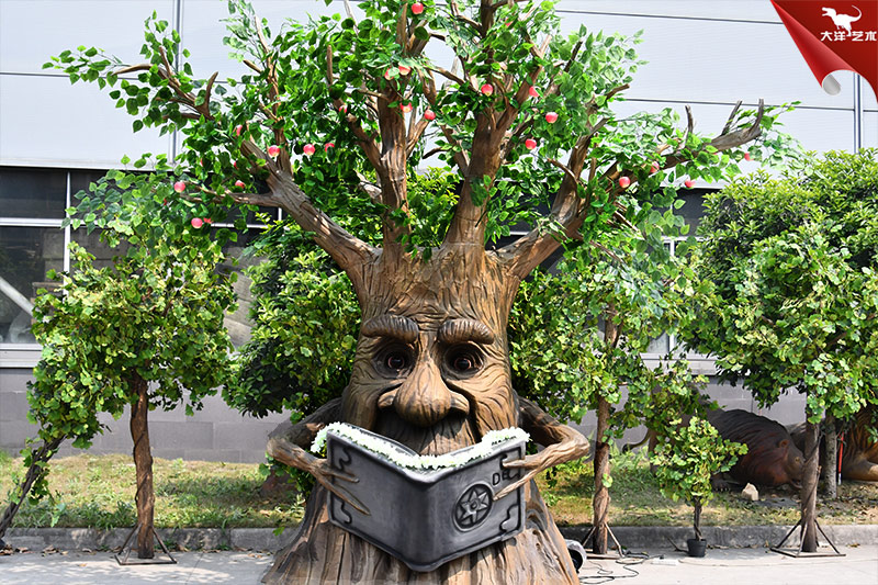 說話樹，仿真植物模型，說話樹制作