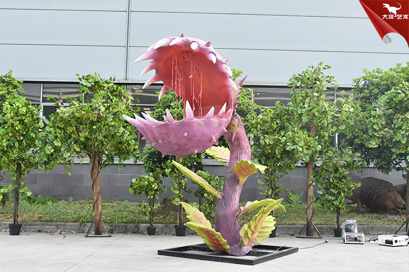 食人花，仿真植物，大型植物模型