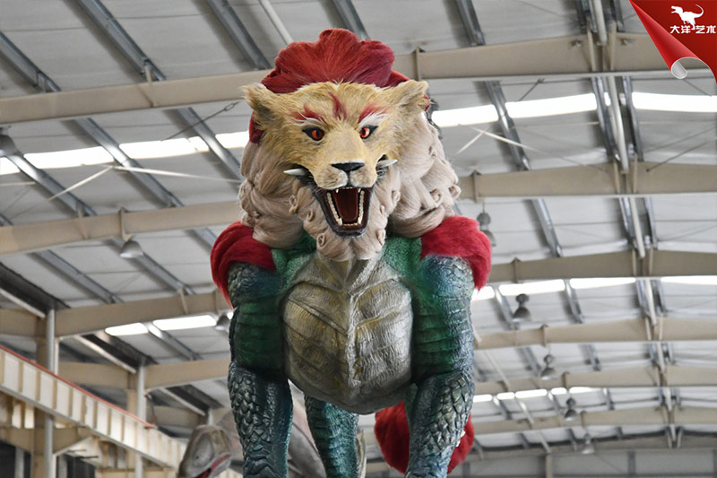 大型仿真動(dòng)物模型-火麒麟模型