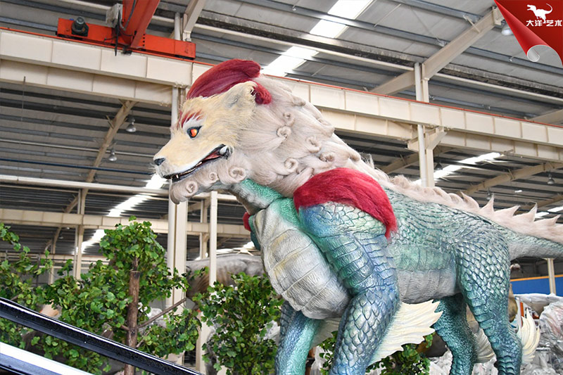 大型仿真動(dòng)物模型-火麒麟模型