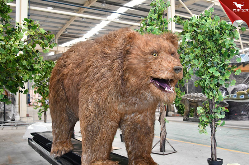 仿真棕熊，仿真熊，動物模型制作