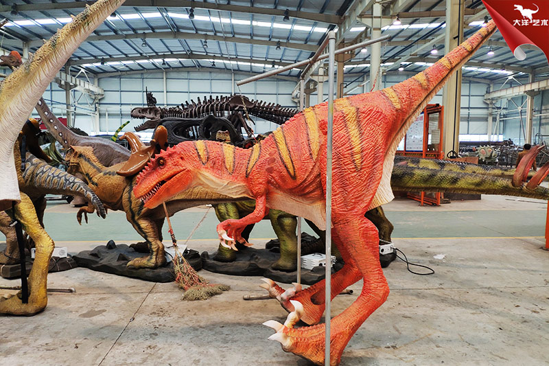 恐龍皮套，行走恐龍