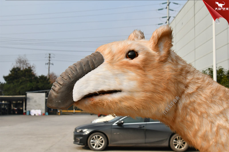 長(zhǎng)頸駝遠(yuǎn)古仿真動(dòng)物模型制作