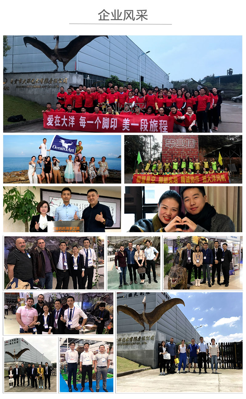 自貢大洋藝術(shù)，仿真恐龍制作工廠