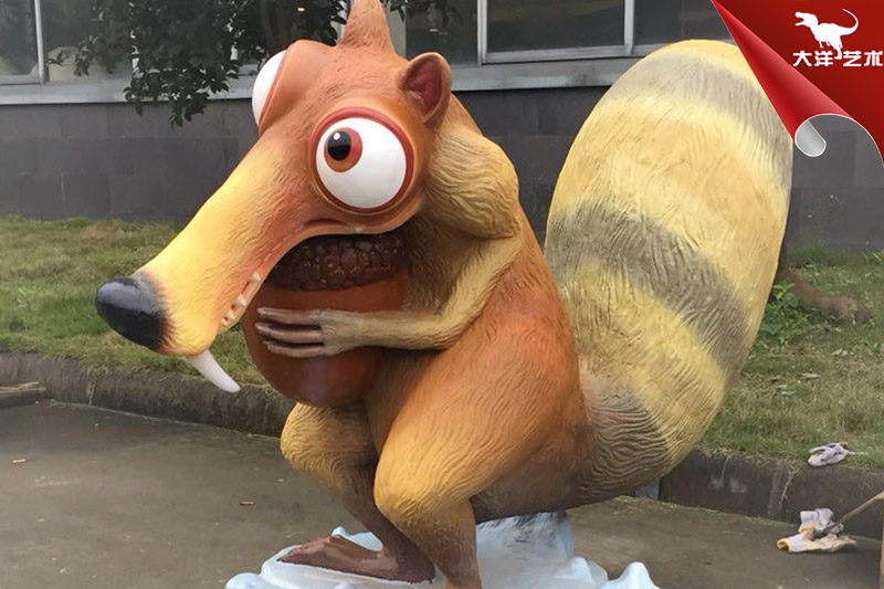 冰河世紀(jì)-吃堅果的松鼠模型